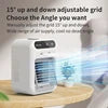 Portable air Conditioner Mini Air Conditioning USB Charging Small Water Desktop Cooler Fan with Water Mist Fan