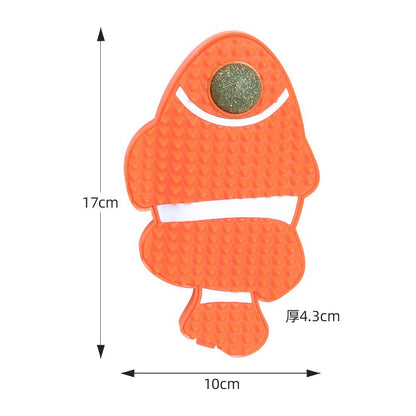 Cat Toy Fish Simulation Mint Self-Entertainment Boredom Relief Chew-Resistant Teasing Cat Stick Kitten Pet Supplies