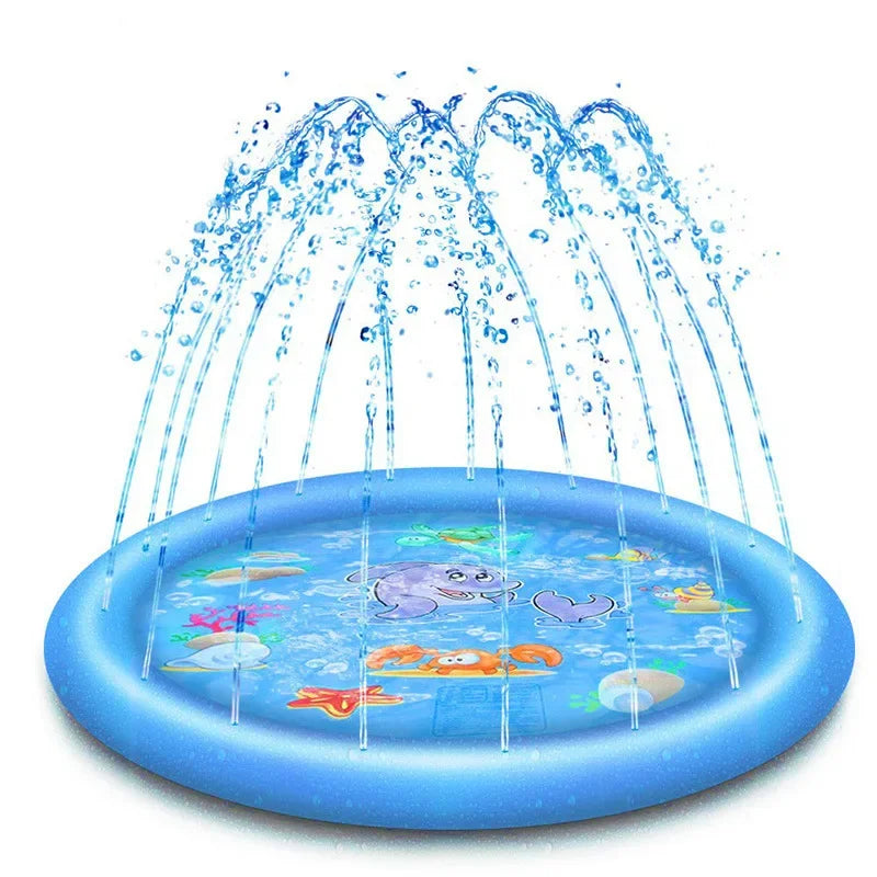 Dog Splash Pad – Outdoor Sprinkler Mat for Dogs & Kids