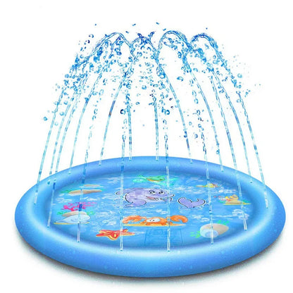Dog Splash Pad – Outdoor Sprinkler Mat for Dogs & Kids