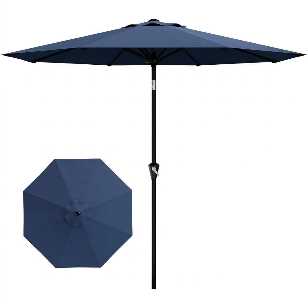 Outdoor sun and umbrella UPF 50 + UV protection 4/8 steel ribs Windproof sun protection Adjustable parasol