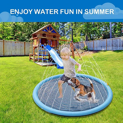 Dog Splash Pad – Outdoor Sprinkler Mat for Dogs & Kids