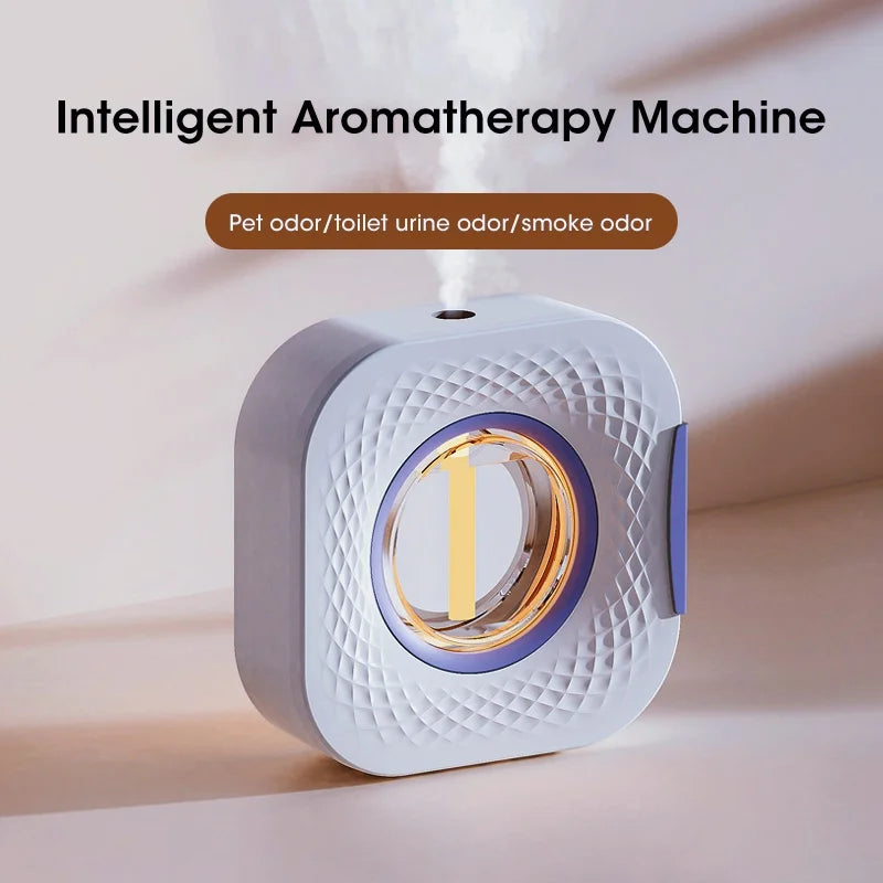 4-Speed Adjustable Digital Display Aromatherapy Diffuser Lavender Shangri-La Hilton Scent Deodorant for Bedroom Office Kitchen