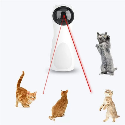 Automatic Cat Laser Toy – Interactive Rotating Laser with 3 Modes & 5 Angles