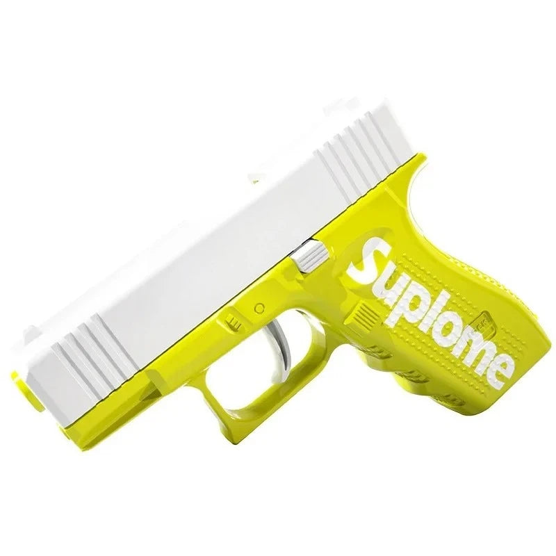 Kids Manual Water Gun, Hand-Powered Pump Action Squirt Blaster Mini Portable Outdoor Beach Toy for Ages 4-6 Fun Water Play Gift