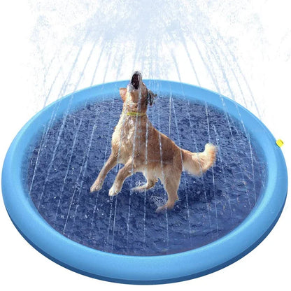 Dog Splash Pad – Outdoor Sprinkler Mat for Dogs & Kids