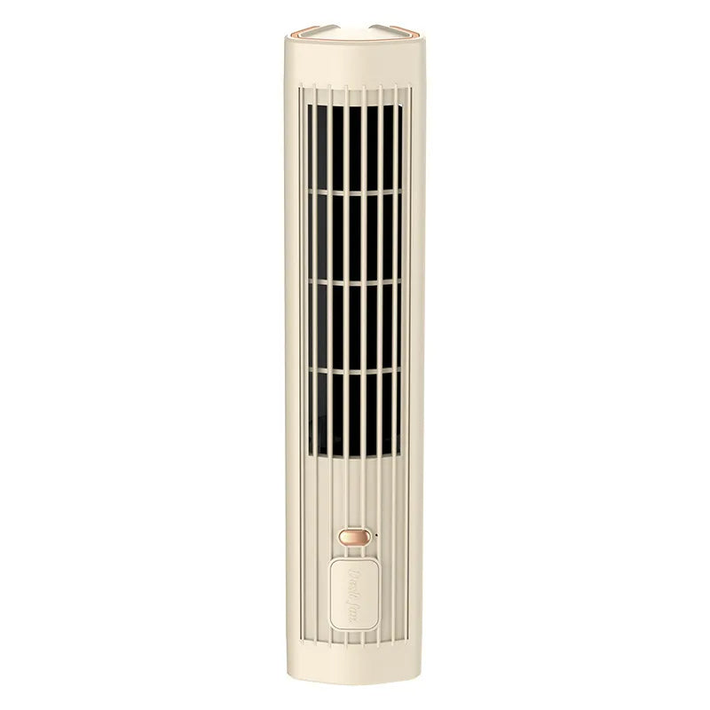 USB Rechargeable Portable Air Conditioner Tower Fan – Sleek Cordless Cooling