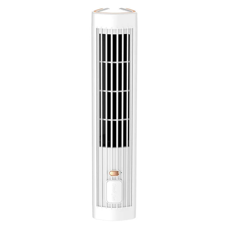 USB Rechargeable Portable Air Conditioner Tower Fan – Sleek Cordless Cooling